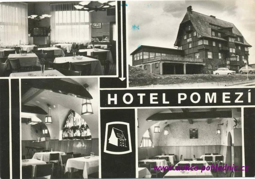 Hotel Pomezi Cínovec Exteriör bild